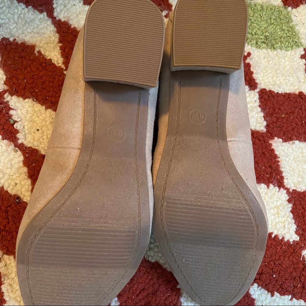 Suede block heel shoes - Picture 2 of 3